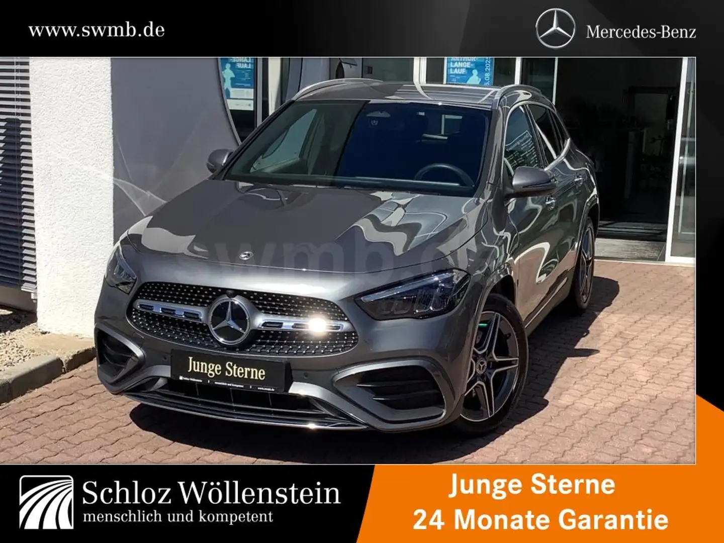 Mercedes-Benz GLA 200 d AMG/LED/AHK/DISTRONIC/Keyless/RfCam/EDW Grau - 1
