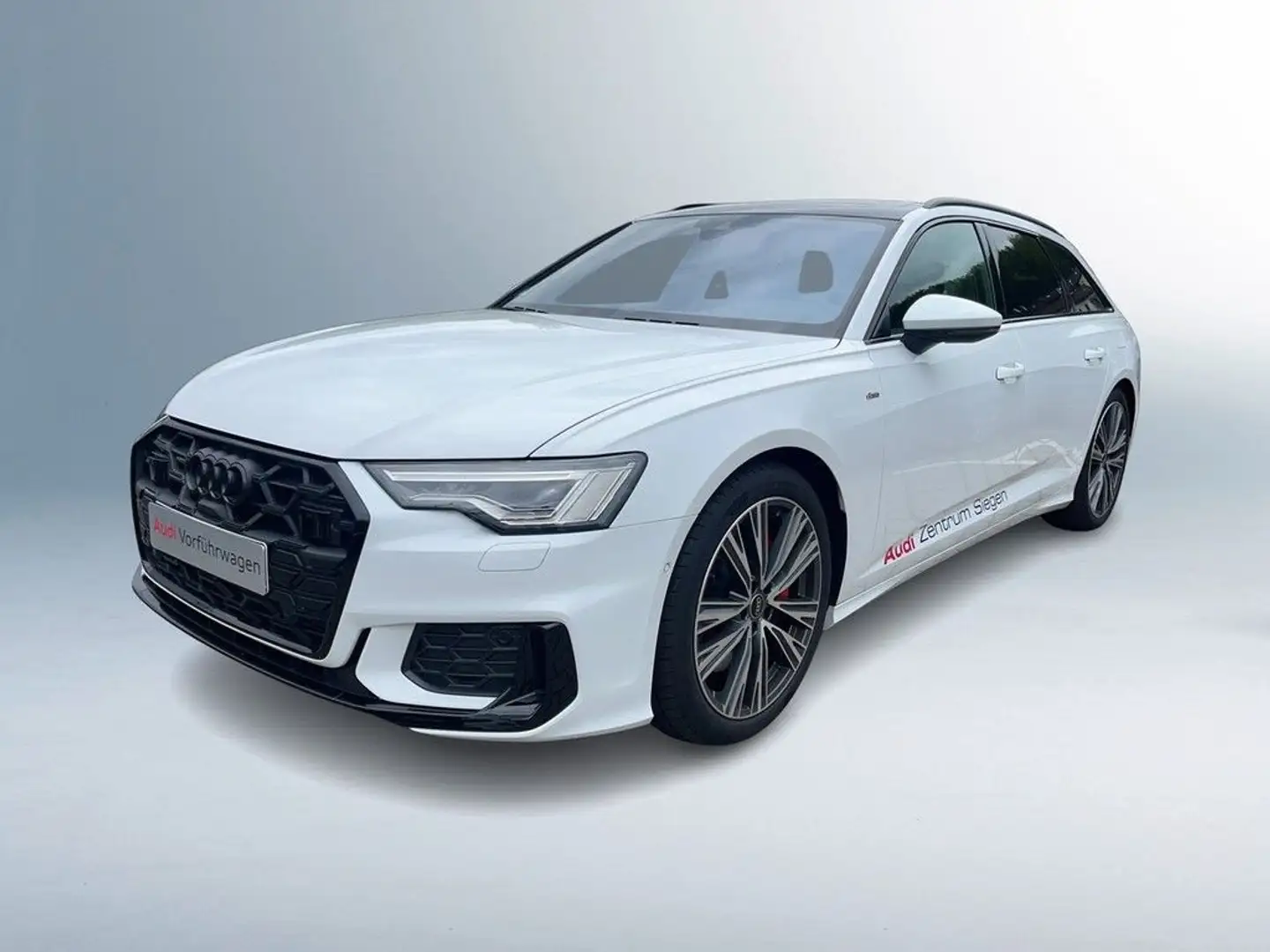 Audi A6 55 TFSI e quattro S line Weiß - 2