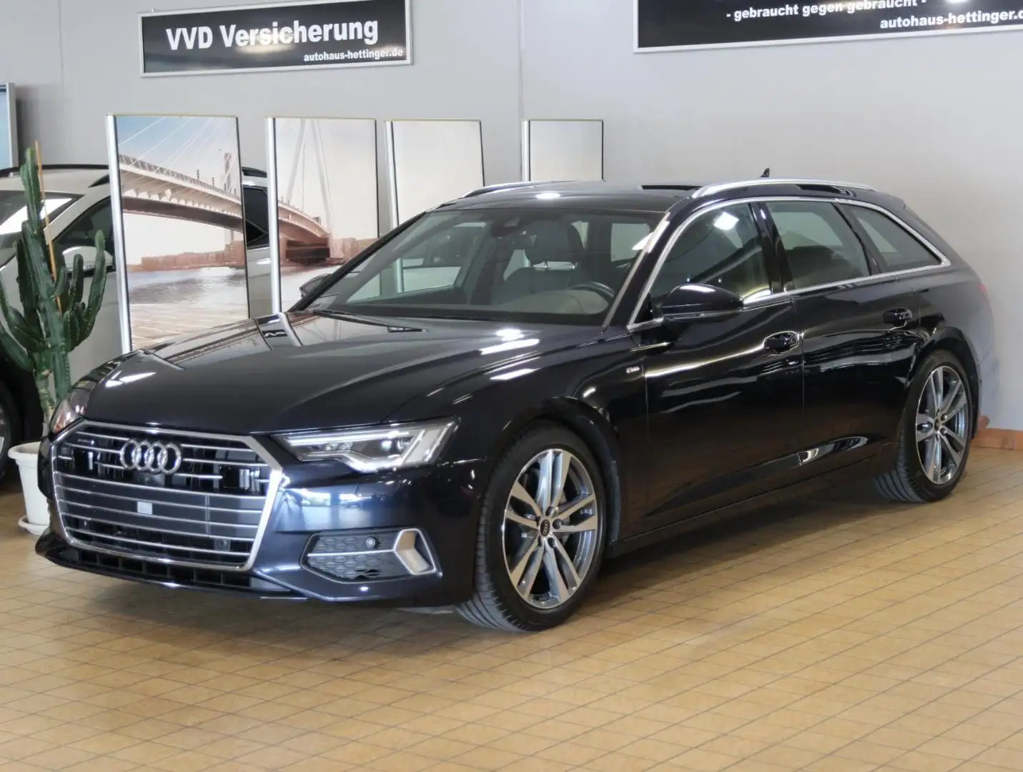Audi A6 Avant S line 50 TDI Quattro S-tronic, Pano,Ma Blau - 1