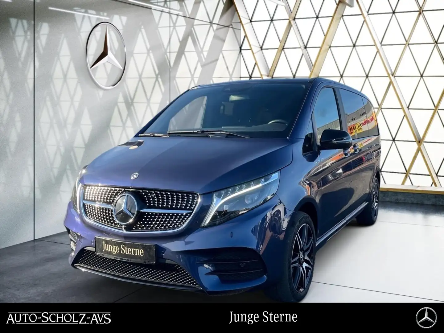 Mercedes-Benz V 300 d 4MATIC EDITION Kompakt AMG Night*Burmest Blau - 1