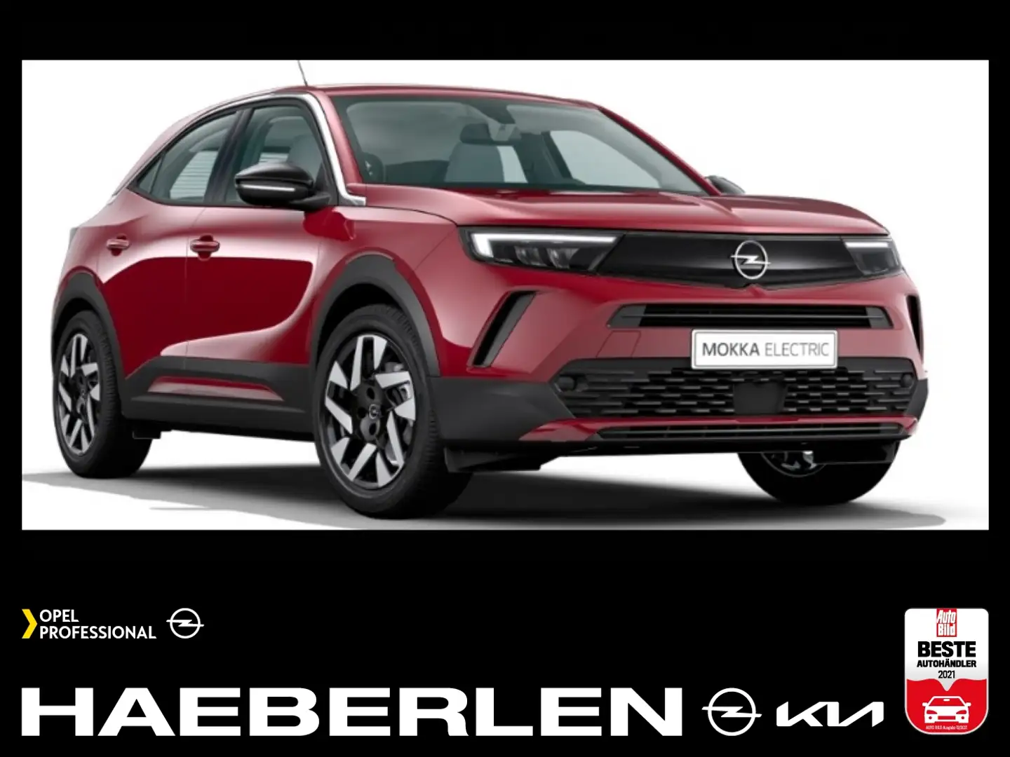 Opel Mokka e Elegance KAM LED KlimaA W-Paket Piros - 1