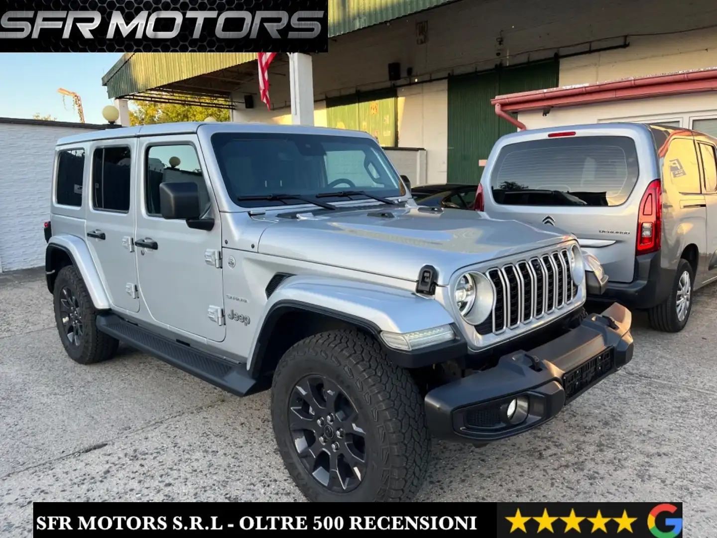 Jeep Wrangler Unlimited 2.0 turbo Sahara auto Unlimited Grigio - 1