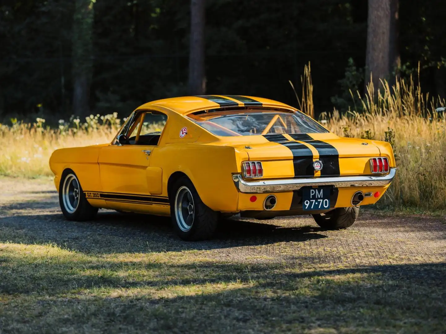 Ford Mustang Fastback "Shelby" Geel - 2