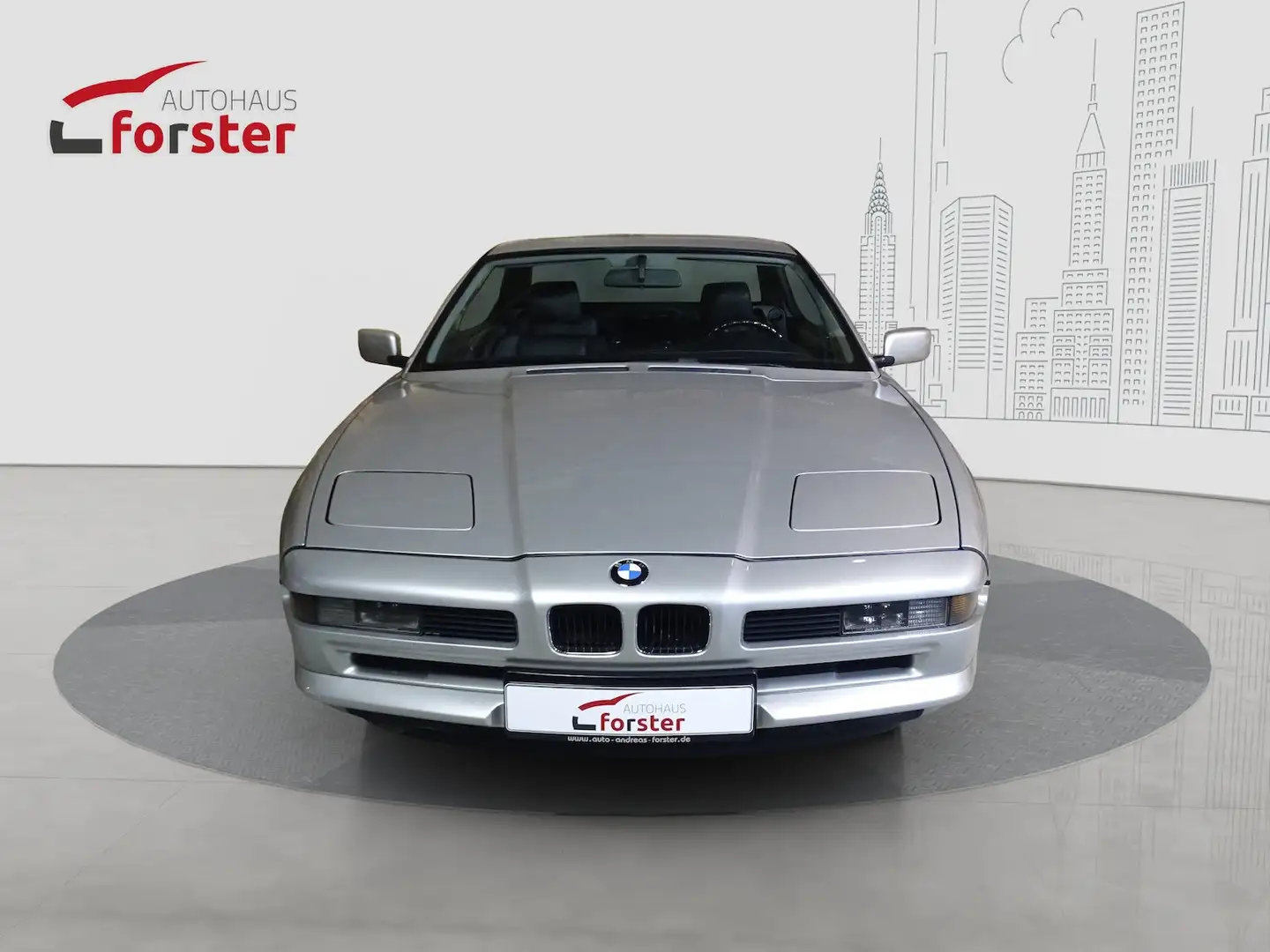 BMW 850 850i Coupe E31 Note 2 Plateado - 2