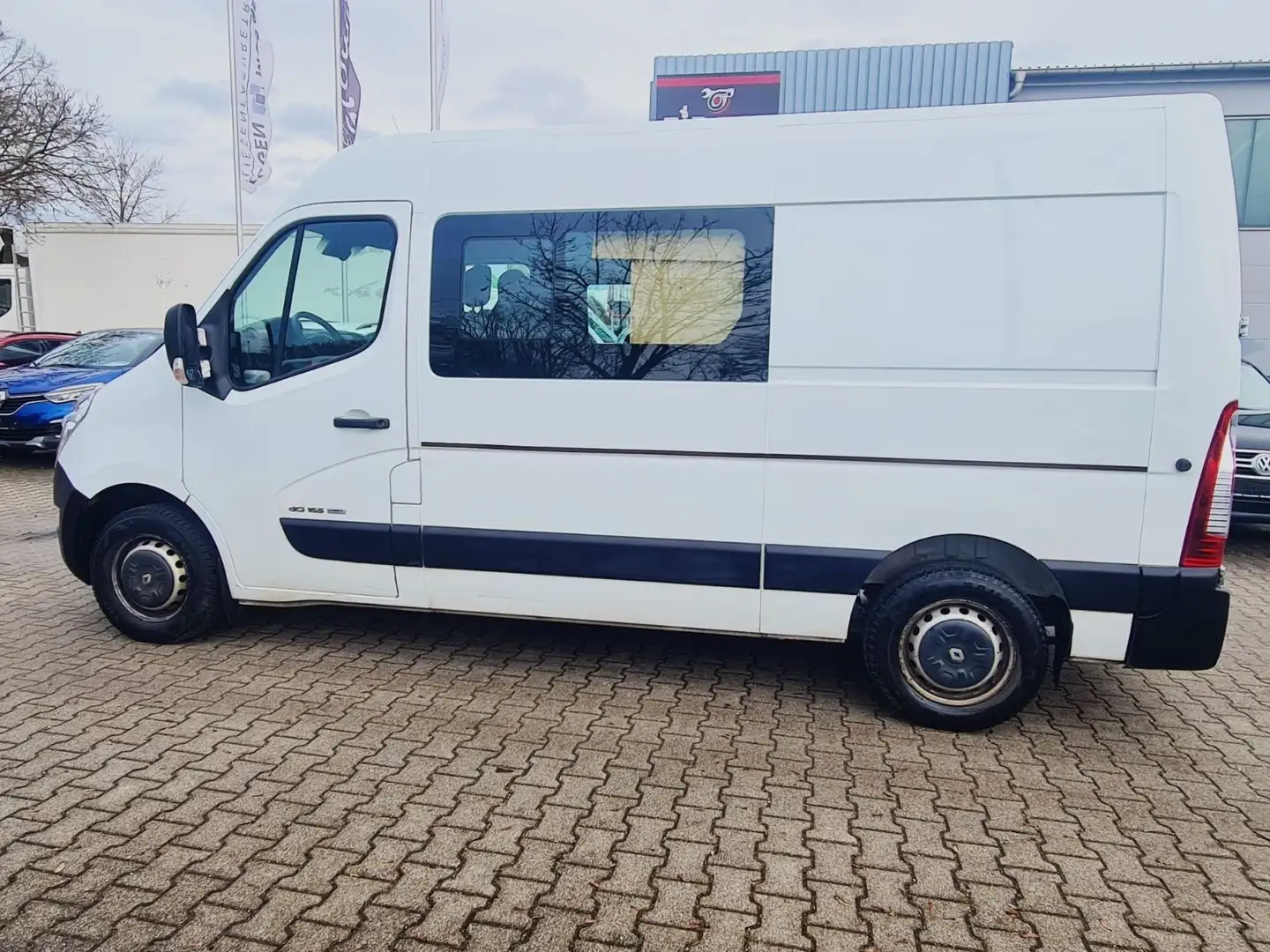 Renault Master III Kasten L2H2 HKa 3,5t  6 Sitze, Standh Weiß - 2