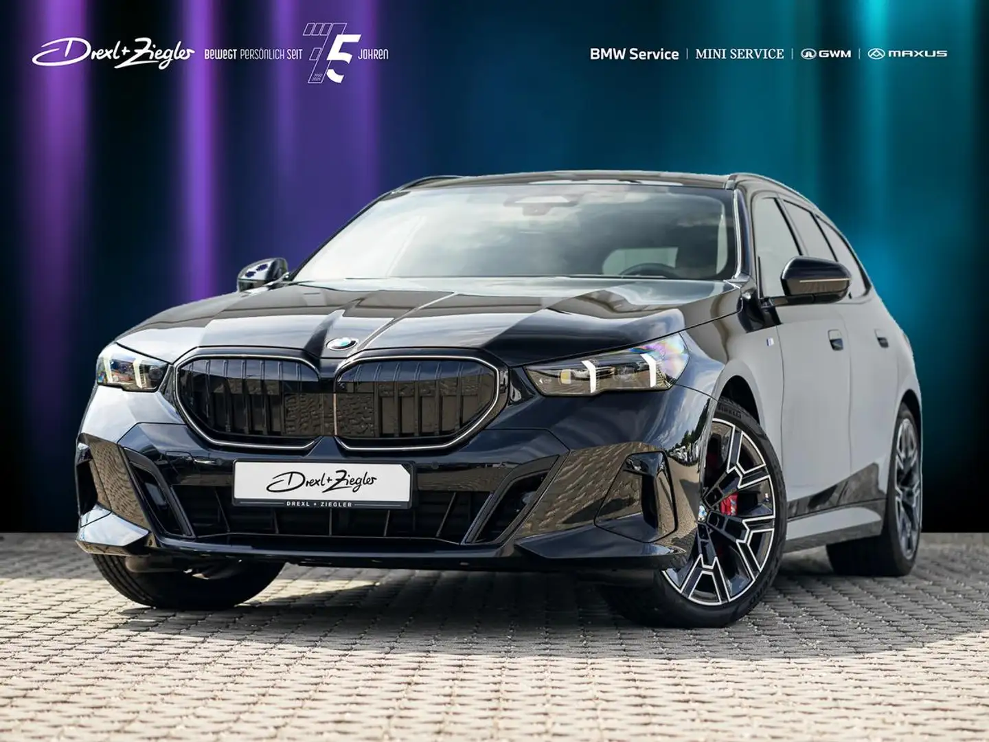 BMW 540 d xDrive Touring M-Sport PRO 20" ACC PANO B&W Noir - 1