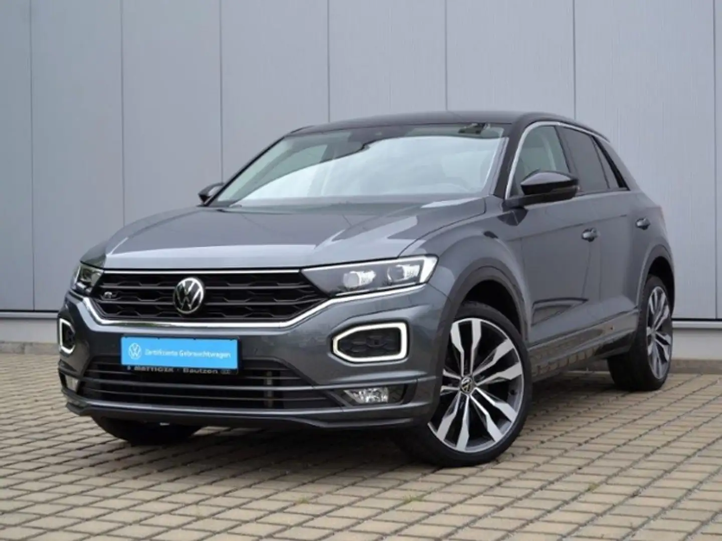 Volkswagen T-Roc 2.0 TDI 150 PS DSG United R-Line AHK/19-ZOLL/LED/ Grau - 2