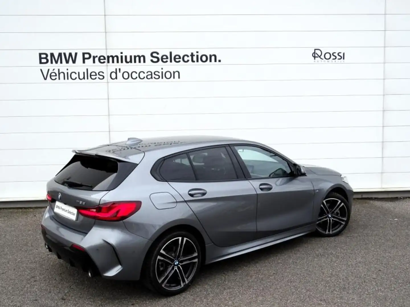 BMW 118 118dA 150ch M Sport Gris - 2