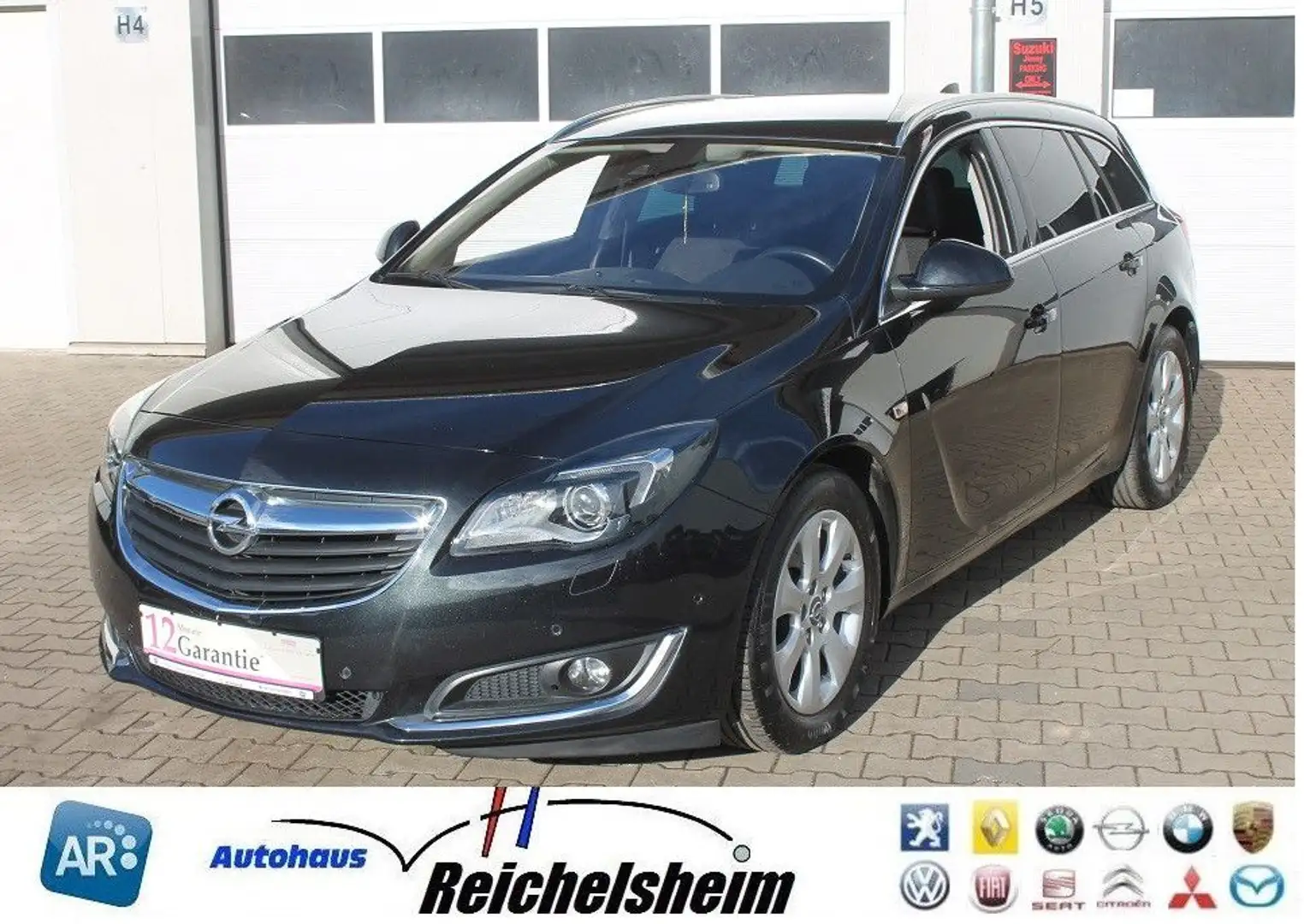 Opel Insignia Tüv neu,Top Ausst.,S-Heft gepfl.Finanz. Schwarz - 1