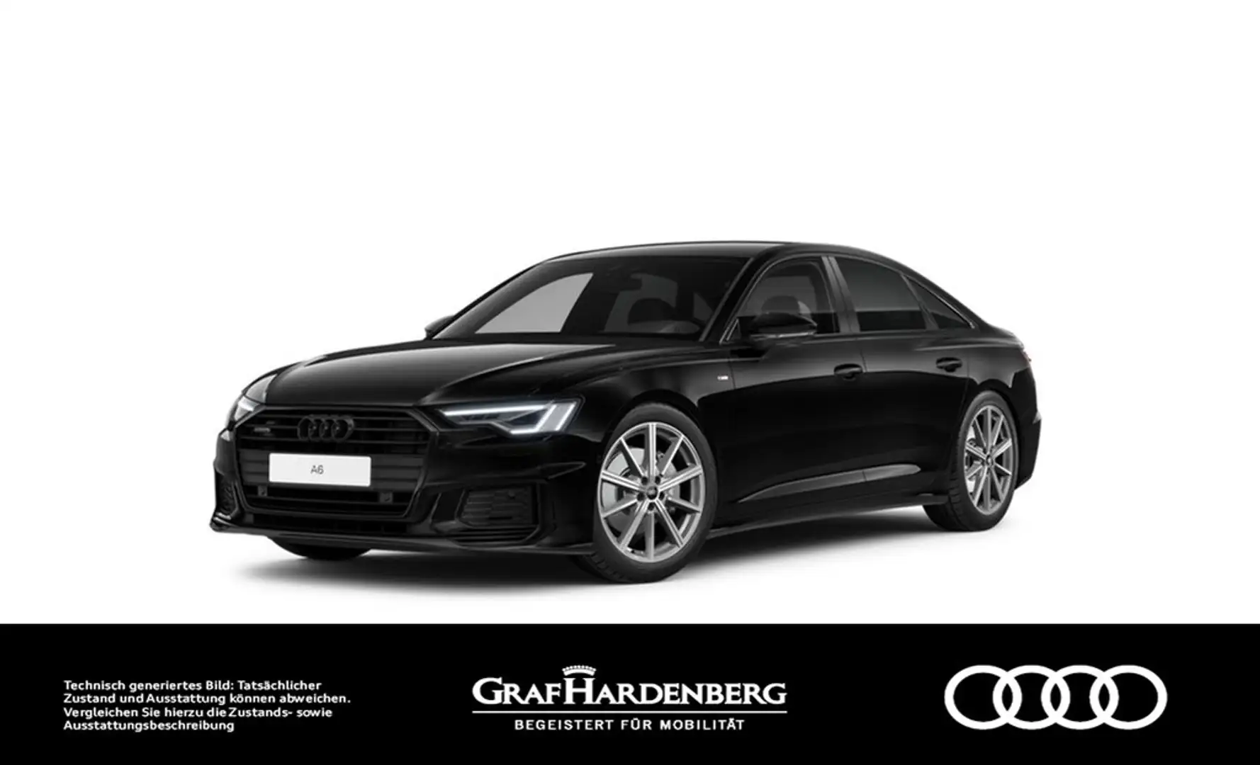 Audi A6 Lim. 45 TFIS quattro S line Matrix Navi B&O Schwarz - 1