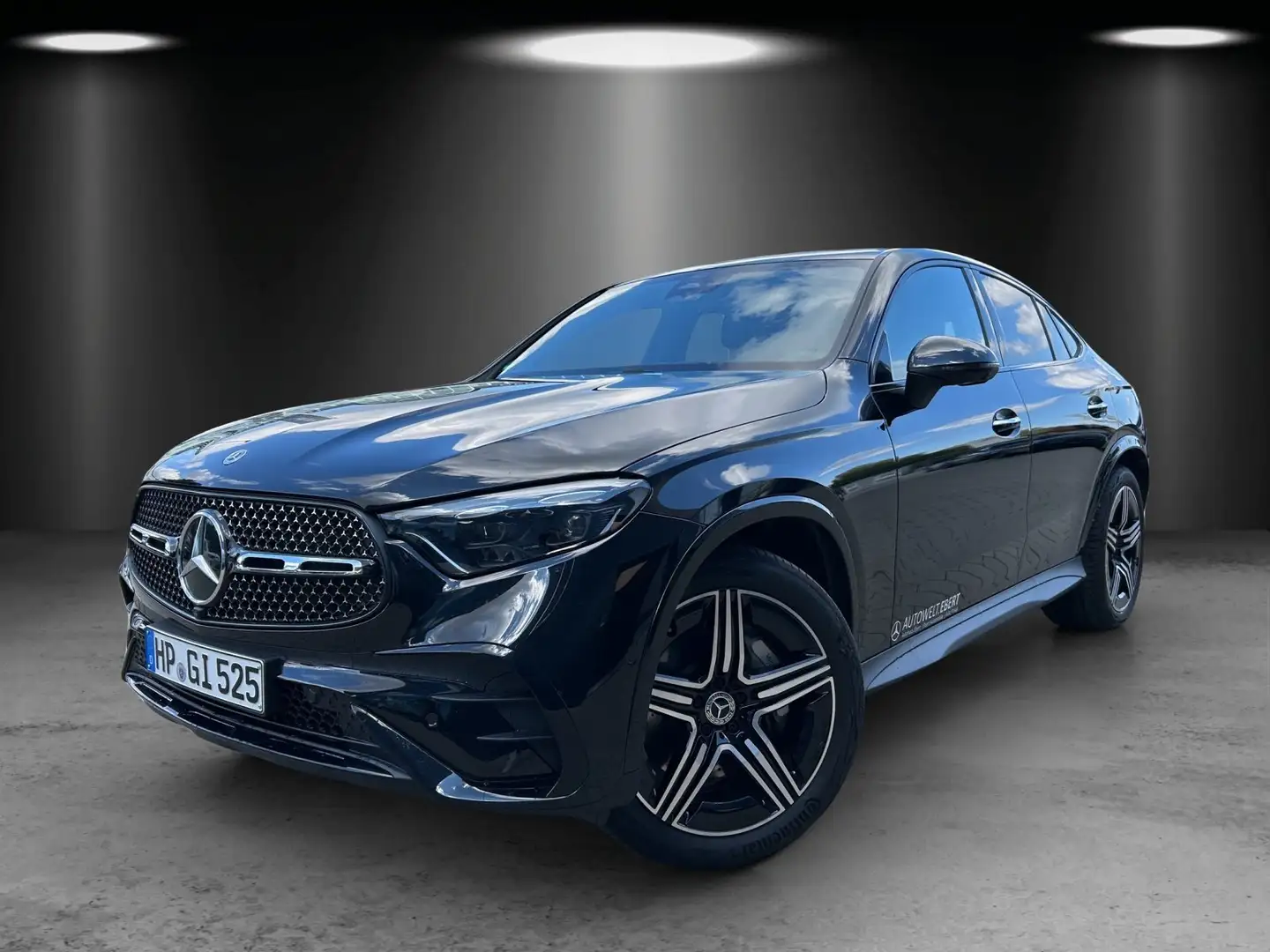 Mercedes-Benz GLC 200 d 4M Coupé AMG Pano BURMESTER Distronic Noir - 1