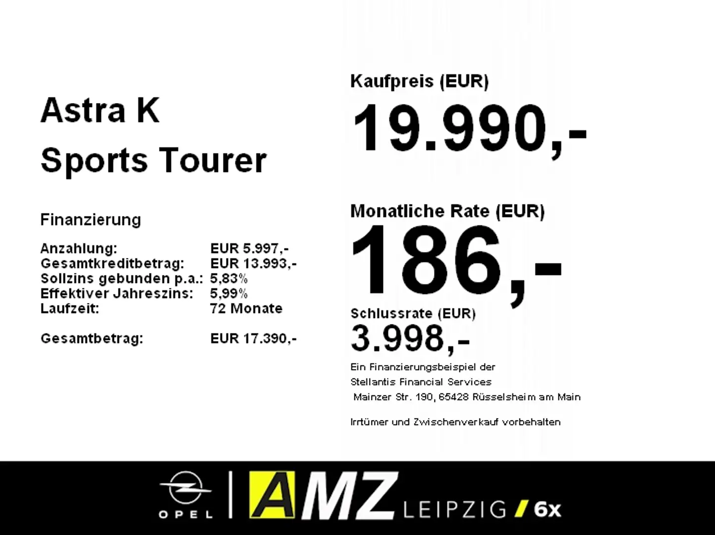 Opel Astra K Sports Tourer Ultimate Voll-LED (IntelliLux) Blanc - 2