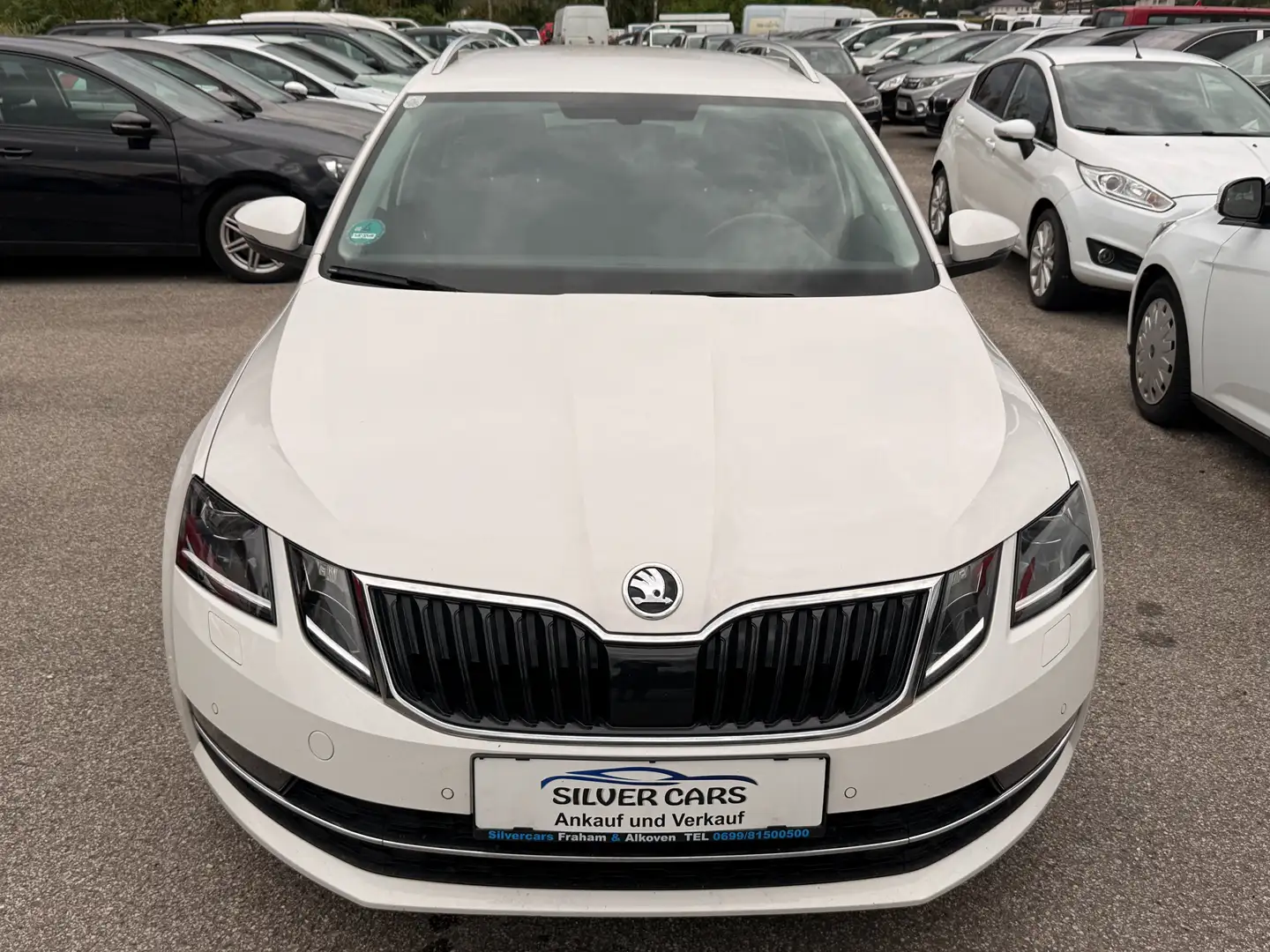Skoda Octavia Weiß - 2