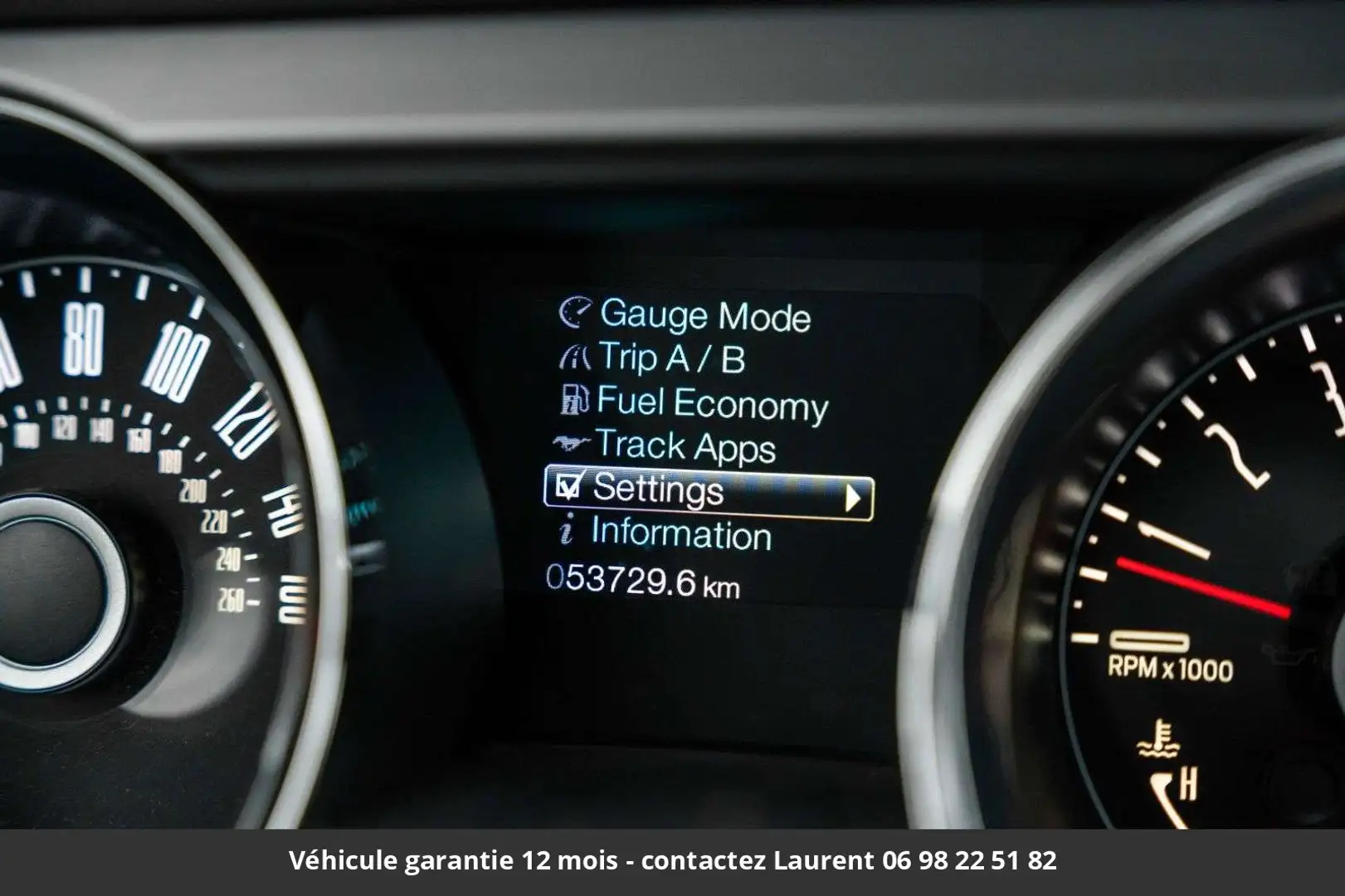 Ford Mustang Pack Cervini Tout compris hors homologation 4500e White - 2