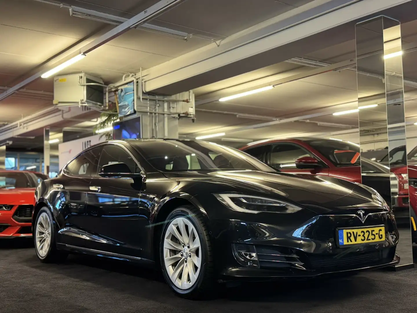 Tesla Model S 75D BASE // NL-AUTO // PANO // LUCHTVERING Noir - 1