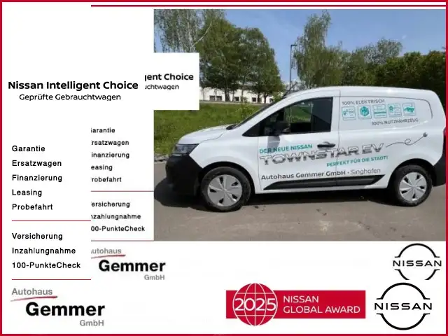 Nissan Townstar EV Kastenwagen L1 MY2 Acenta Option