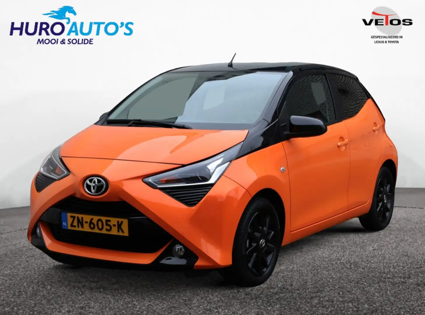 Toyota Aygo 1.0 VVT-i x-cite | Carplay | Airco | NL Auto Orange - 1