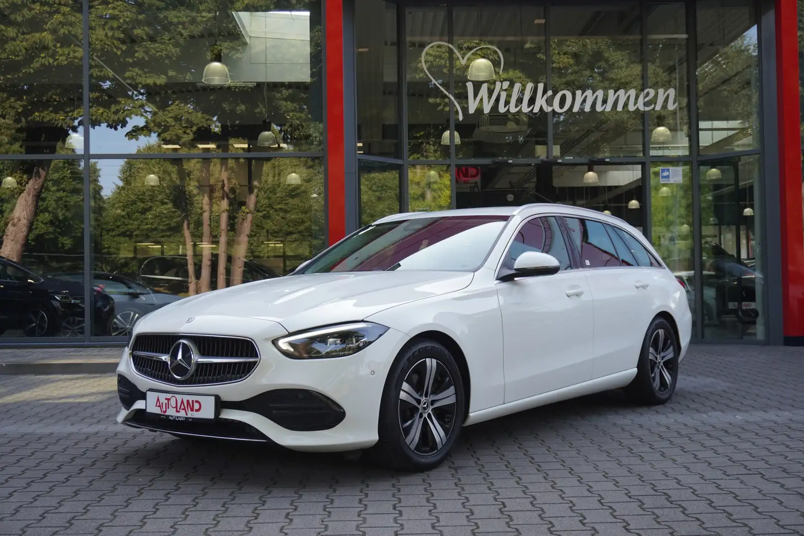 Mercedes-Benz C 200 C200 d T Avantgarde KAMERA MBUX SPUR TOTWINKEL Weiß - 2