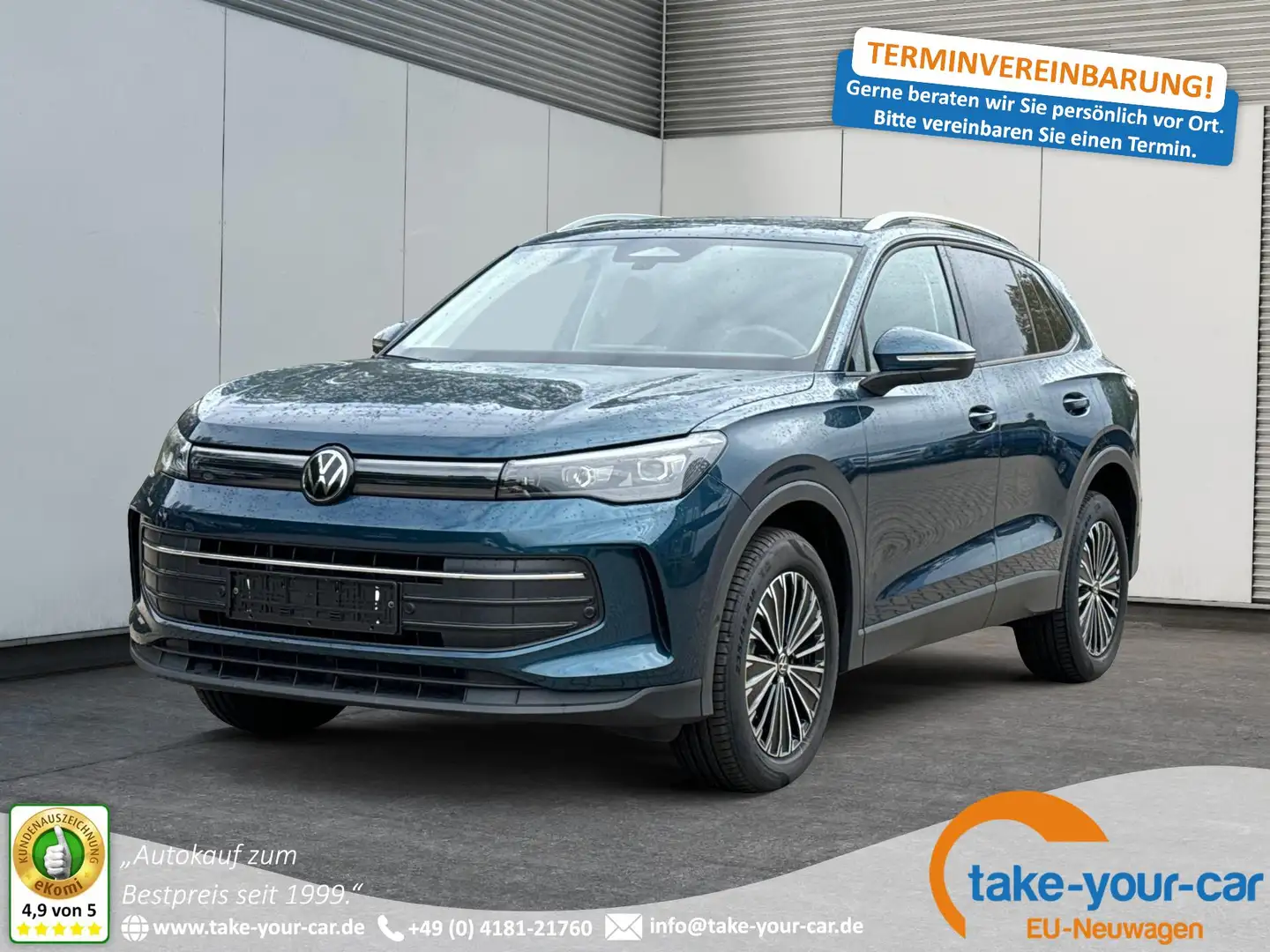 Volkswagen Tiguan Advanced LIFE +4Motion+ KAMERA+ 18''ALU+ DCC+ L... Blau - 1