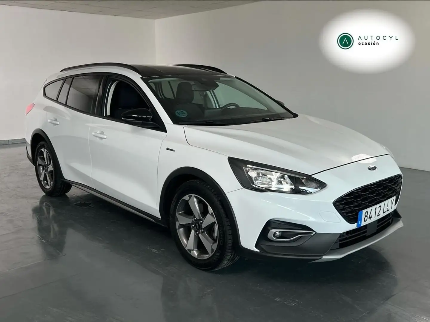 Ford Focus Sb. 2.0 Ecoboost Auto-S&S ST Blanc - 1