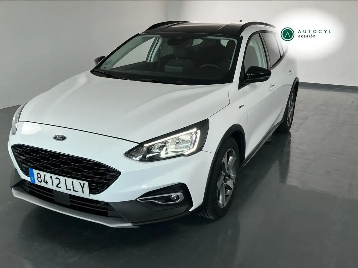 Ford Focus Sb. 2.0 Ecoboost Auto-S&S ST Blanc - 2