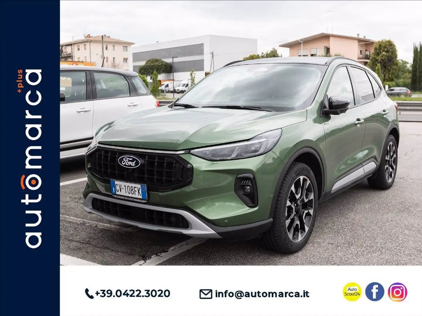 Ford Kuga 2.5 full hybrid Active X 2wd 180cv auto Verde - 1