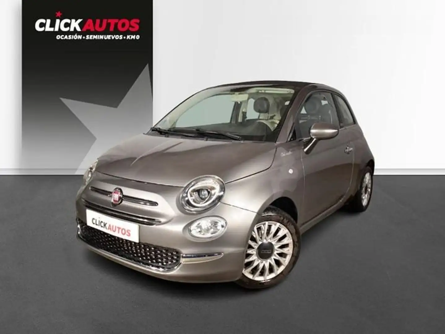 Fiat 500 1.0 Hybrid 70CV Dolcevita Gris - 1