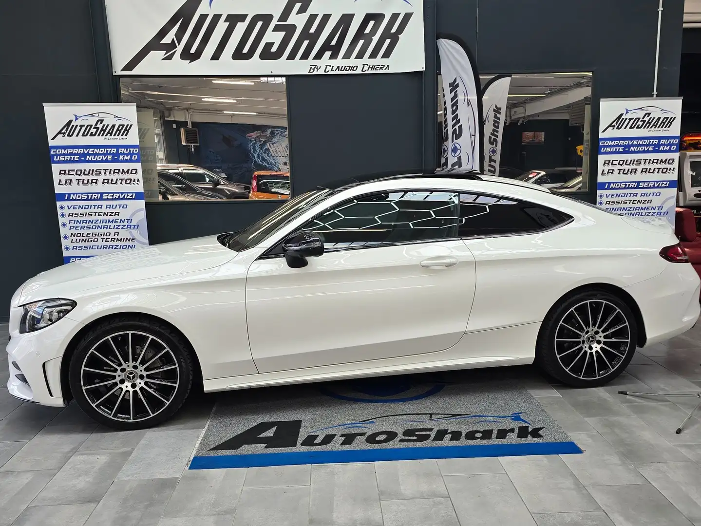 Mercedes-Benz C 220 Classe C-C205 AMG Coupe d Premium Plus 4matic AUTO Bianco - 1