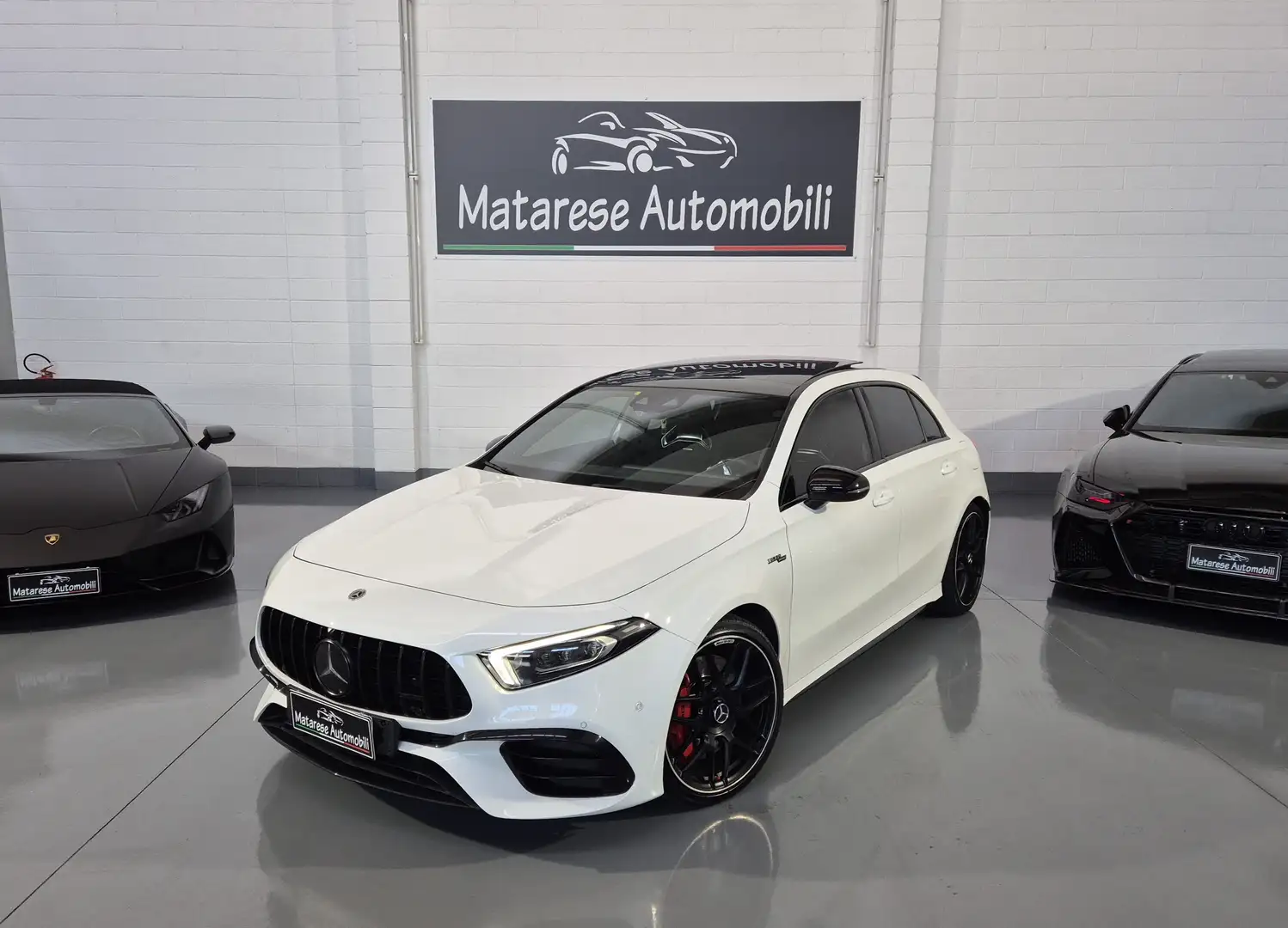 Mercedes-Benz A 45 AMG 4Matic+ 421cv Certificata Full Finanziabile Permut Bianco - 1