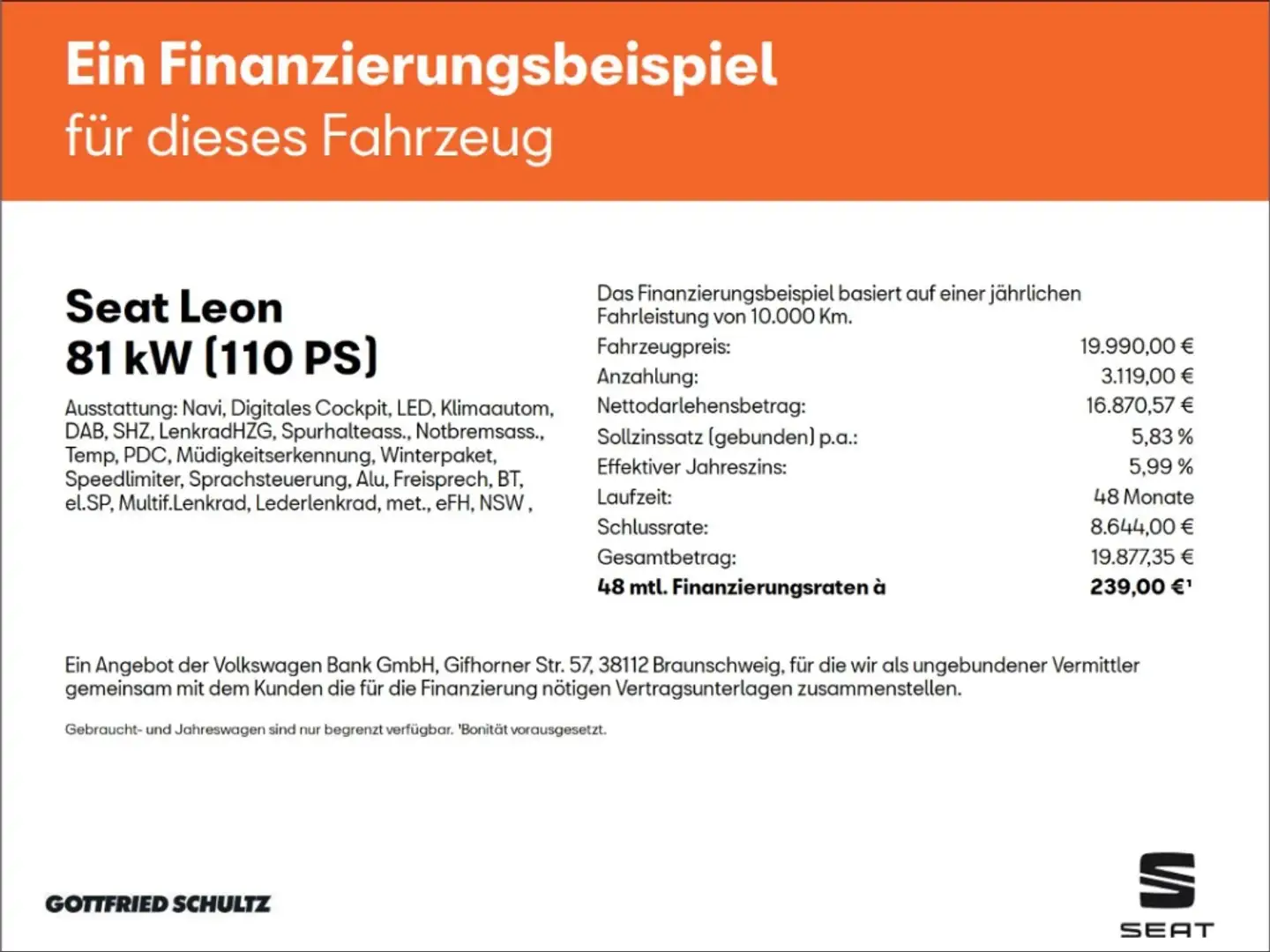 SEAT Leon Sportstourer 1.0 TSI DSG Style Navigation Silber - 2
