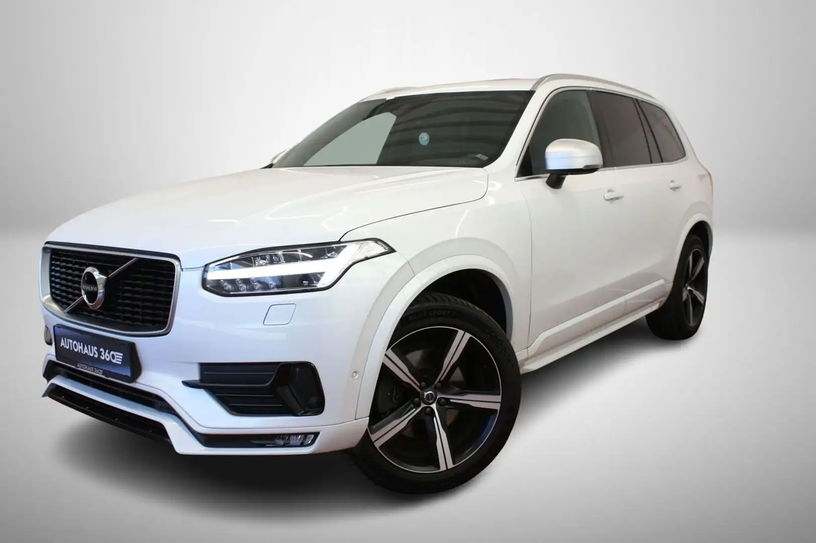 Volvo XC90 R Design Leder LED Scheinwerfer 1. Hand Weiß - 1