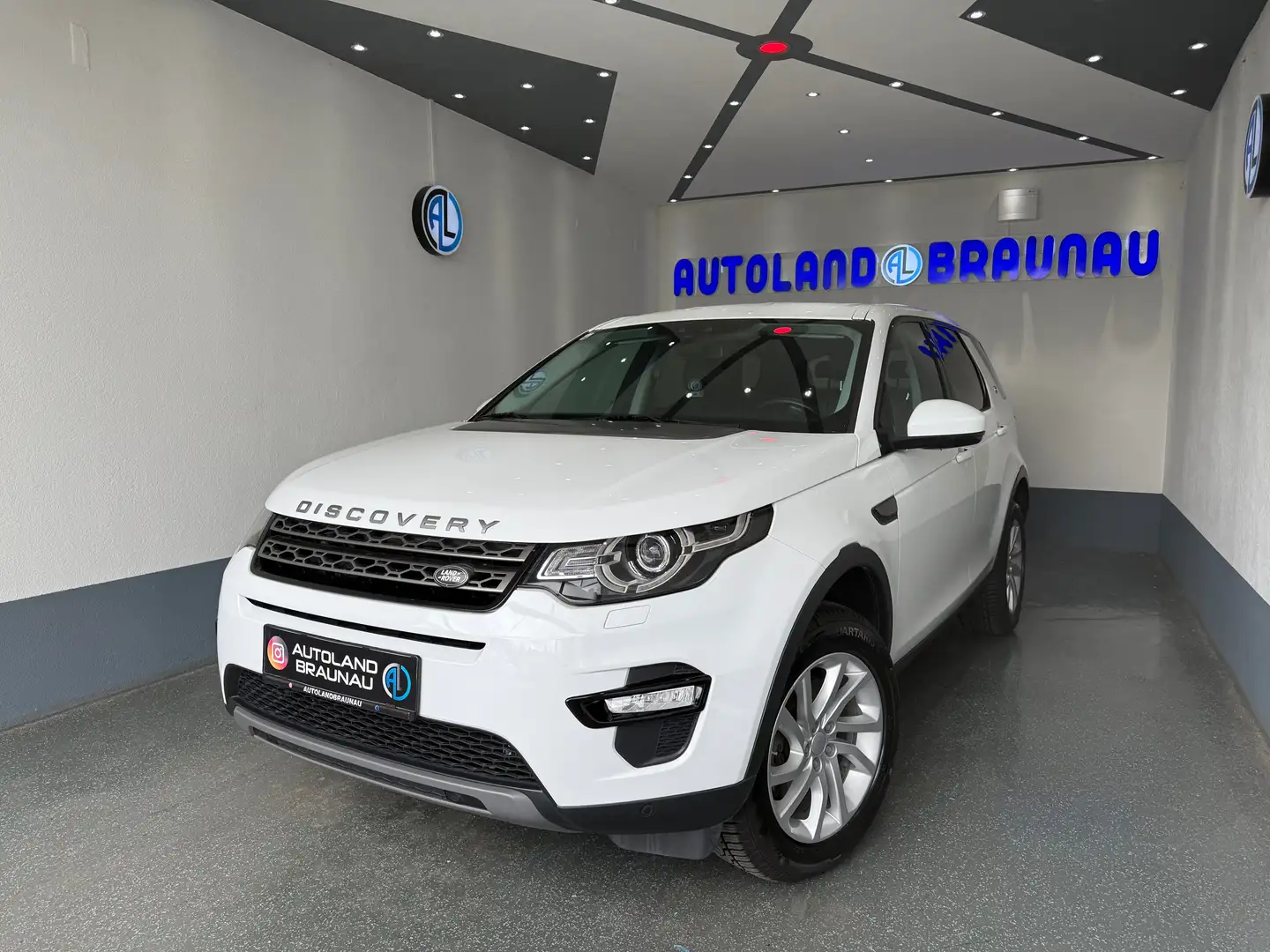 Land Rover Discovery Sport 2,0 TD4 4WD SE Aut. Weiß - 1