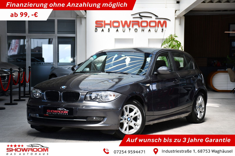 BMW 118 i 5-Türer 6 Gang Klima PDC nur 87Tkm