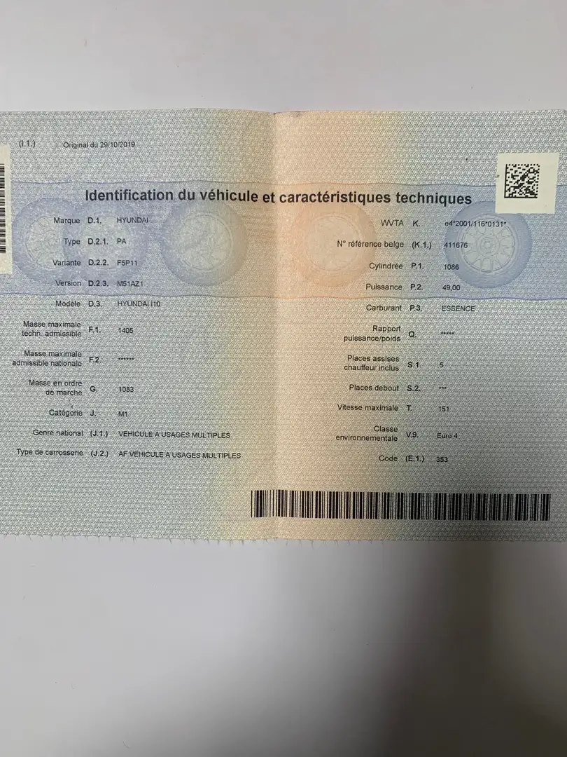 Hyundai i10 i10 1.1i Comfort Blue Grijs - 2