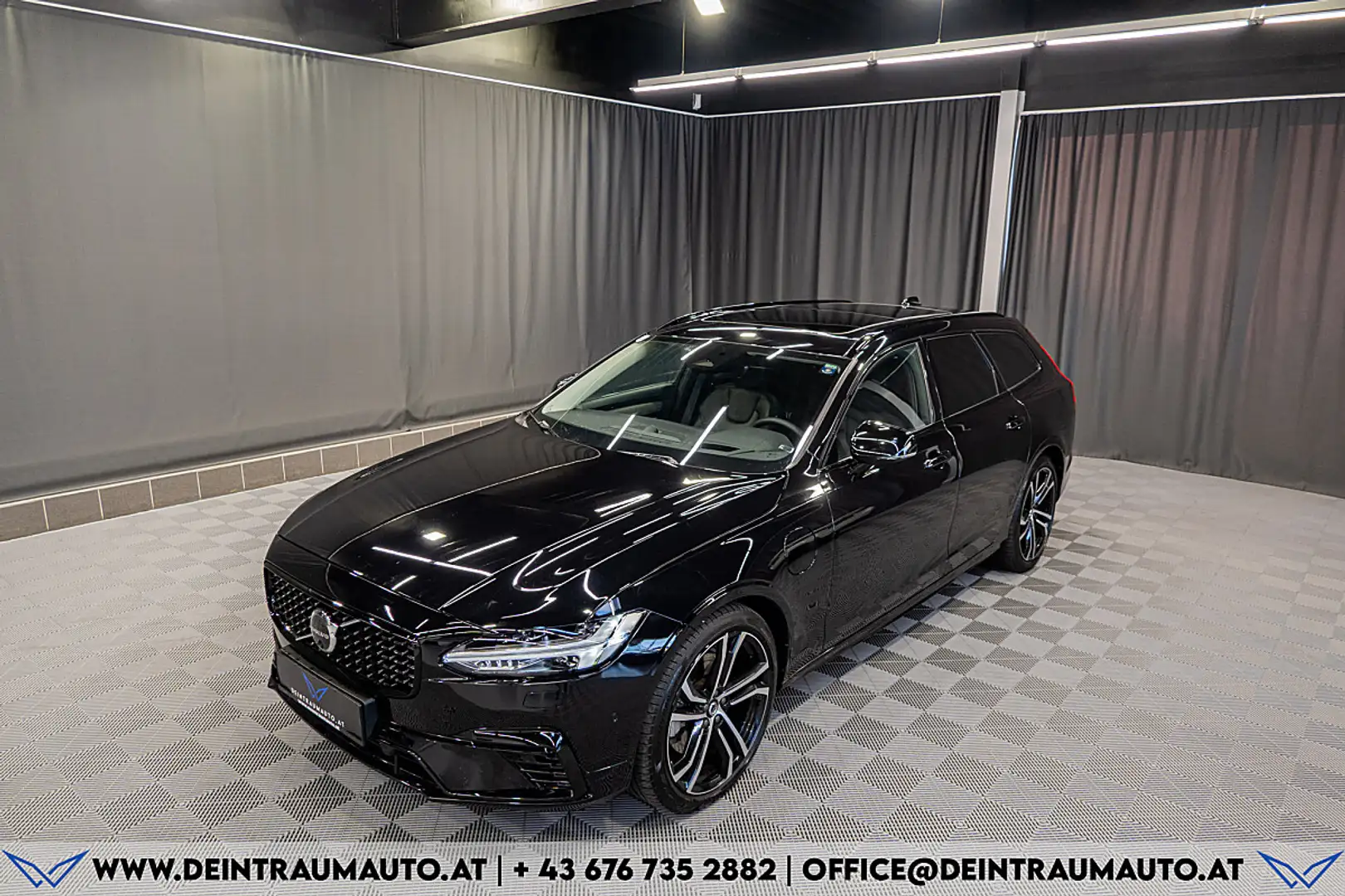 Volvo V90 T8 AWD Recharge PHEV Ultimate Dark*ALLRAD*VOLL*... Schwarz - 2