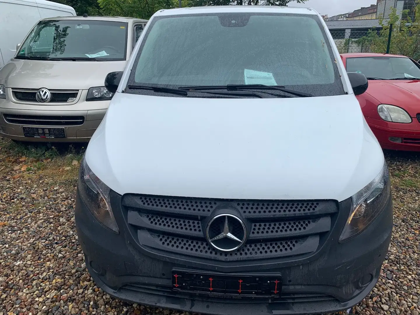 Mercedes-Benz Vito Kasten111CDI FWD lang+Euro 6+1 Jahr Garantie Weiß - 1