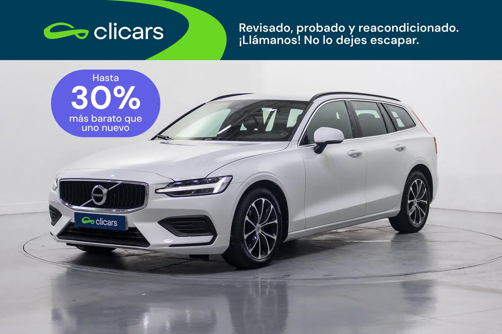 Volvo V60 B4 Momentum Pro Aut. Blanco - 1