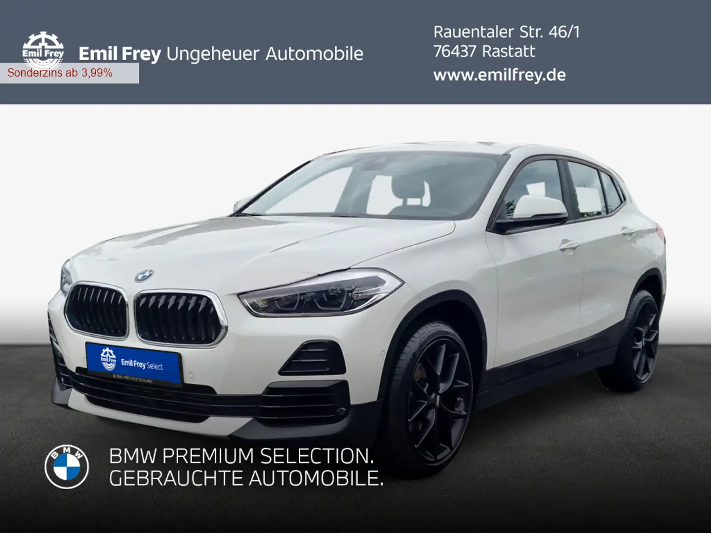 BMW X2 sDrive18i Aut. Advantage *SHZ*PDC*Navi* Bianco - 1