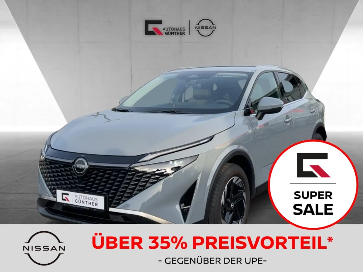 Nissan Qashqai N-CONNECTA 1.3 Automatik Winter/HUD/PGD/360 Grau - 1