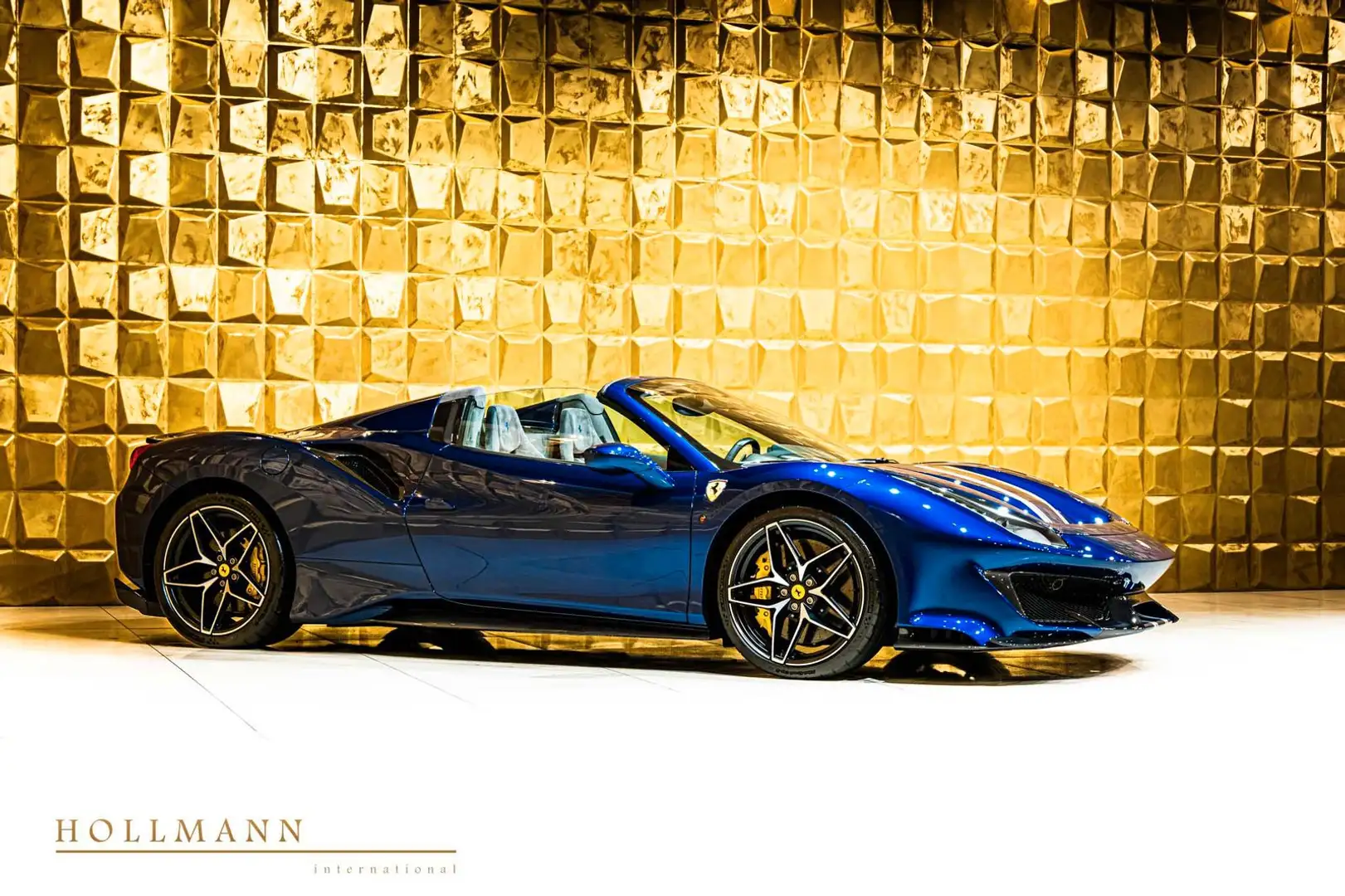 Ferrari 488 SPIDER + LIFT + CARBON + CAMERA Kék - 2