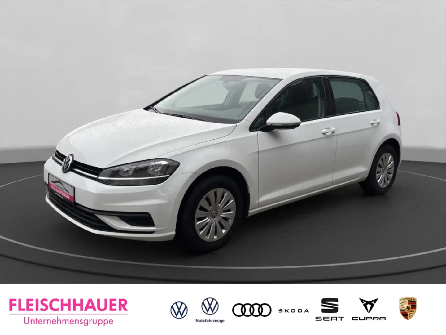 Volkswagen Golf VII 1.0 TSI Trendline AHK Tempomat Climatronic Blanc - 1