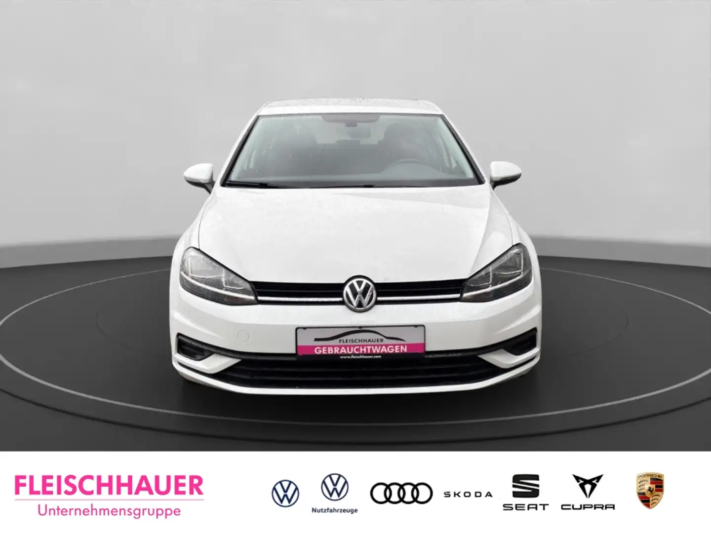 Volkswagen Golf VII 1.0 TSI Trendline AHK Tempomat Climatronic Blanc - 2