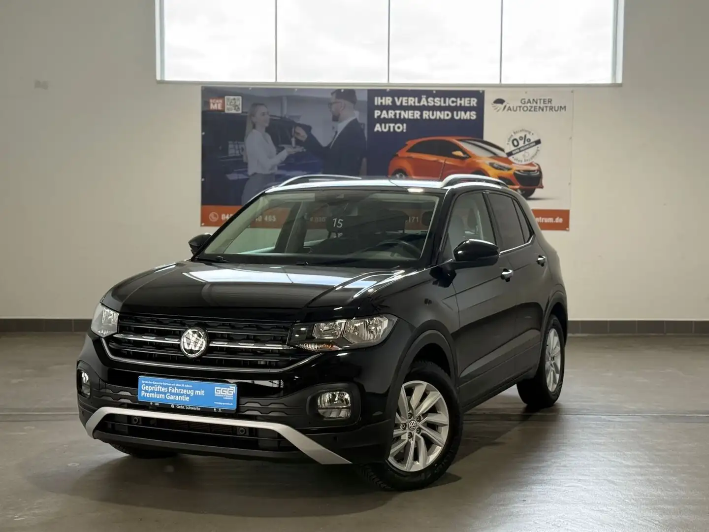 Volkswagen T-Cross 1.6 TDI Life AHK+NAVI+KAMERA+SHZ Schwarz - 1