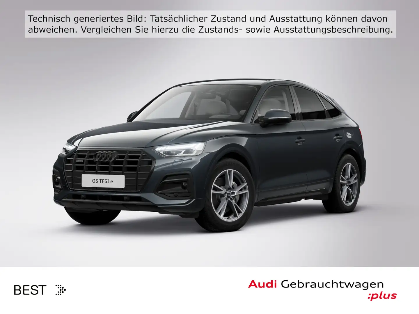 Audi Q5 advanced 50 TFSI e qu.AHK*Air*B&O Grau - 1
