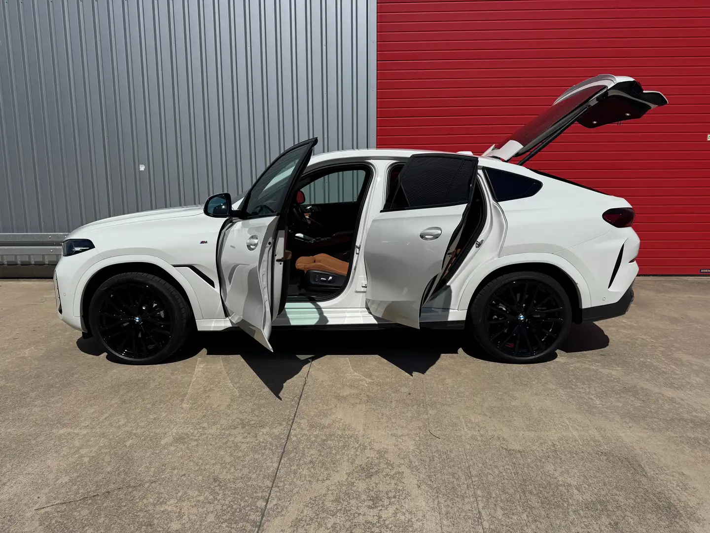 BMW X6 X6 xDrive30d M Sport+AHK+22 ZOLL+SOFORT FREI Weiß - 1