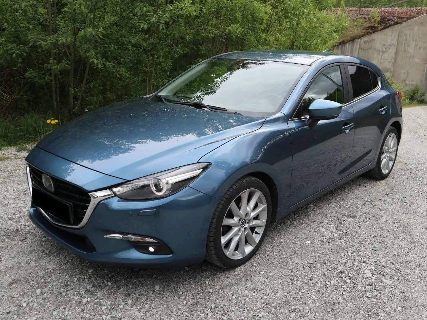 Mazda 3 3 SKYACTIV-G 120 Aut. Sports-Line Bleu - 2
