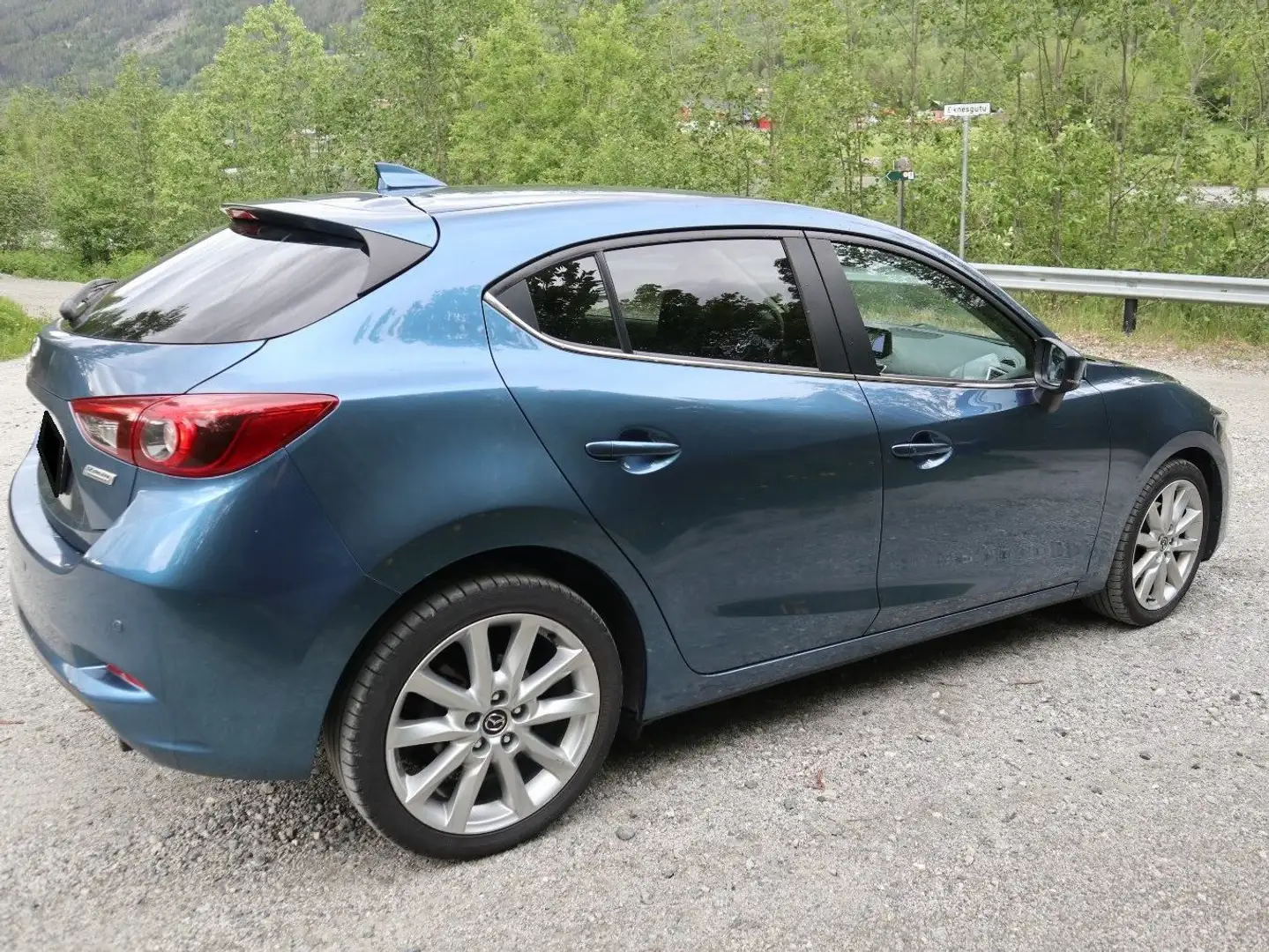 Mazda 3 3 SKYACTIV-G 120 Aut. Sports-Line Bleu - 1