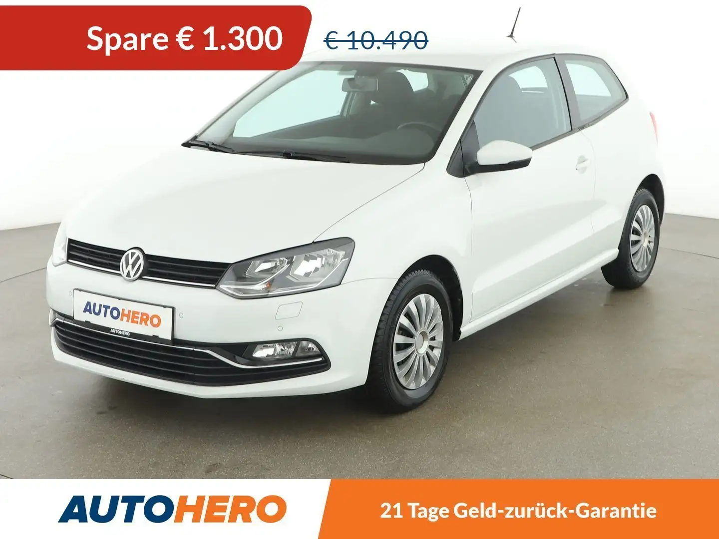 Volkswagen Polo 1.2 TSI Highline BlueMotion Tech Weiß - 1