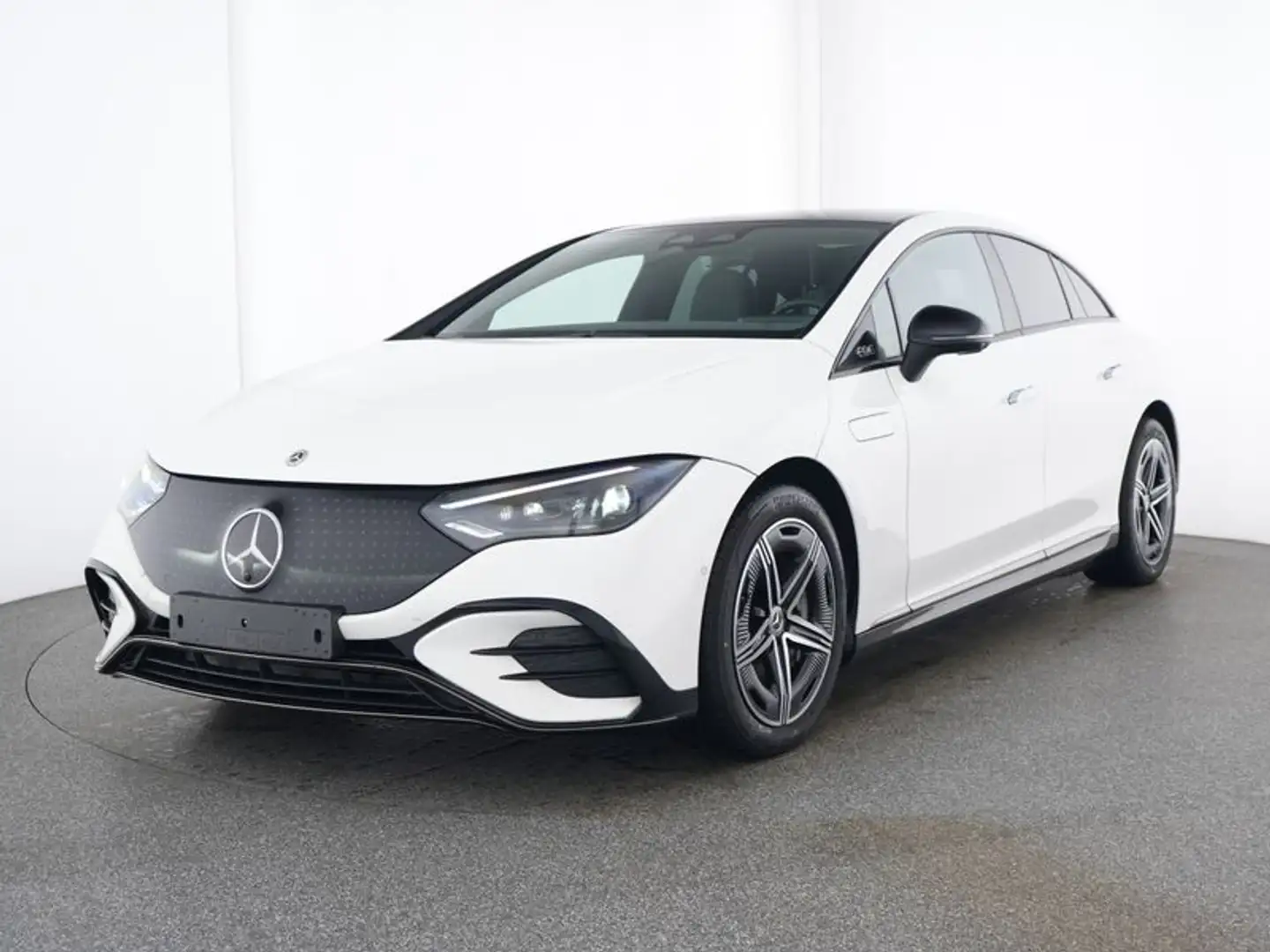 Mercedes-Benz EQE 350 + , AMG BURM NIGHT PREMIUM MEMO 360 AHK Weiß - 2