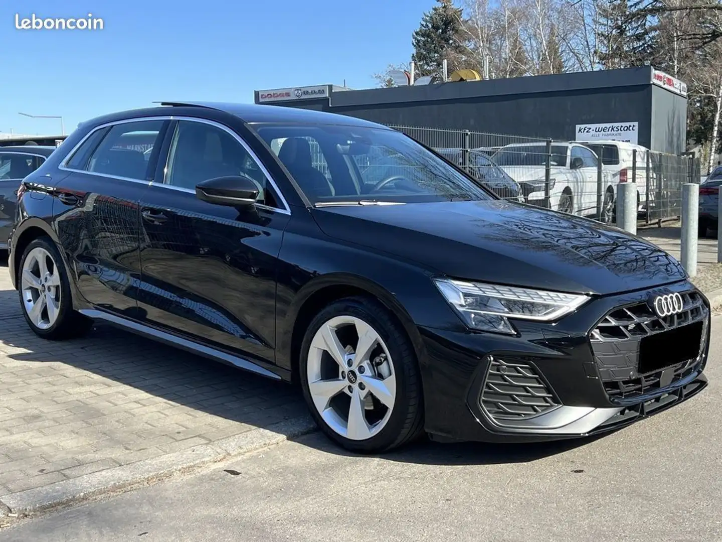 Audi A3 35 TDI Stronic S line 150CH GPS-LED-CAMERA-VIRTUAL Noir - 1